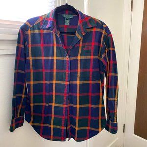 Ralph Lauren Primary Color Button Up Size S